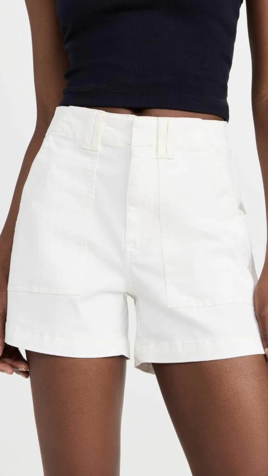 Pistola Denim Women's Marissa High-Rise Distressed Denim Shorts - Vintage Blue Ripped Jean Shorts for Women