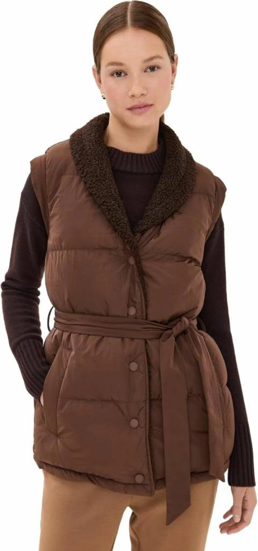 Varley Women's Lanville Reversible Vest - Lightweight Quilted Gilet for Style & Comfort