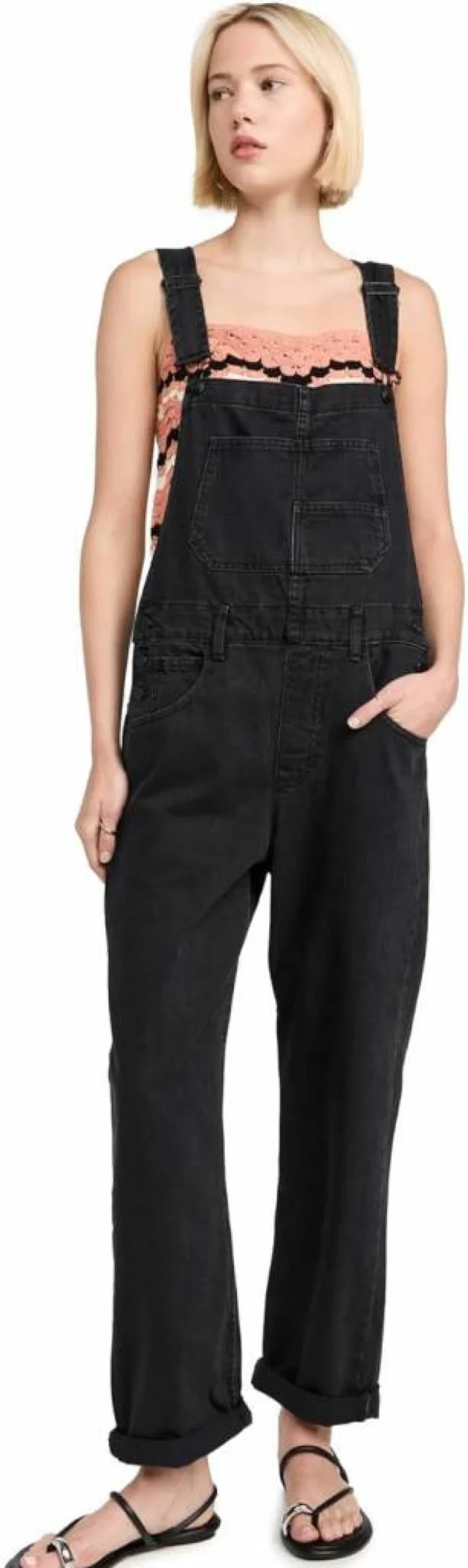 Free Women's Ziggy Denim Overalls by Free People - Stylish & Comfortable Vintage-Inspired Jumpsuit