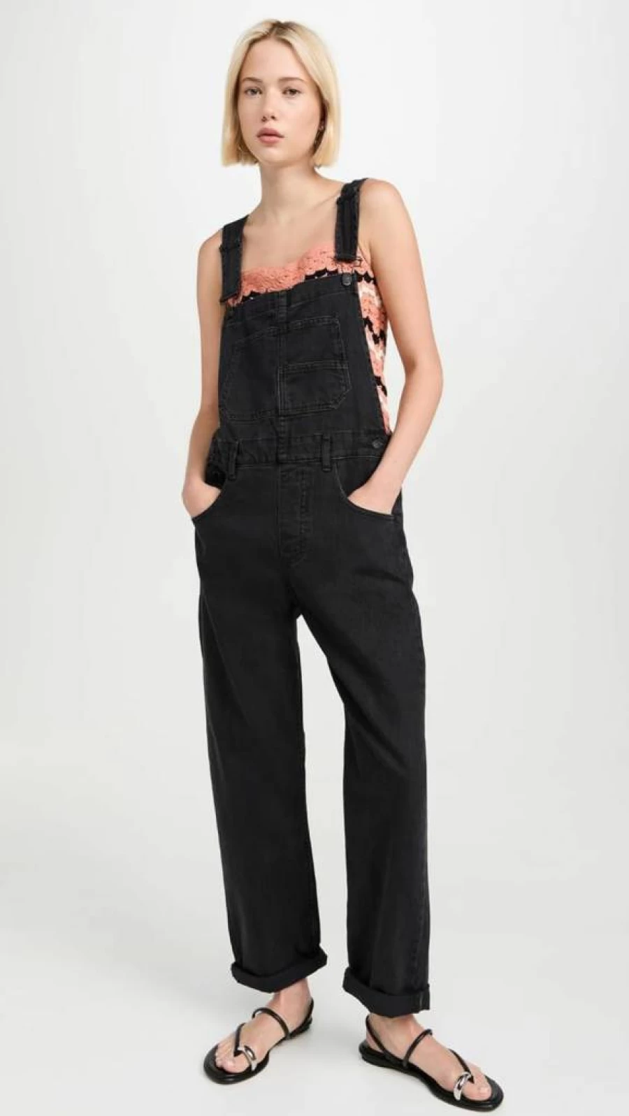 Free Women's Ziggy Denim Overalls by Free People - Stylish & Comfortable Vintage-Inspired Jumpsuit