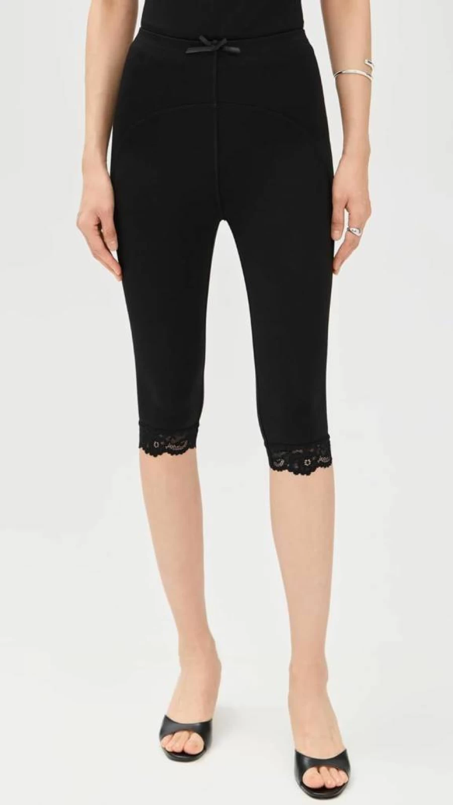 Miaou Women's High-Waisted Billy Capri Leggings - Stretchy Comfort Fit Yoga Pants for Women