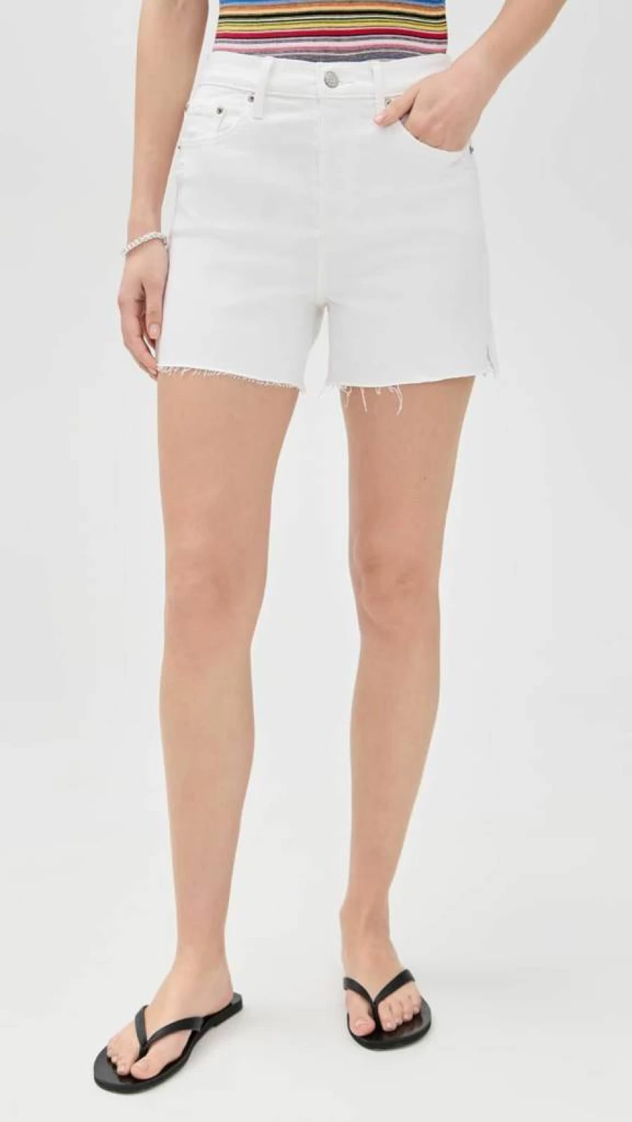 DAZE Women's High-Waisted Linen Shorts - Comfortable Summer Casual Shorts with Pockets