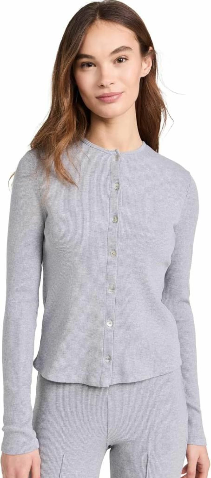 DONNI. Women's Ribbed Cardigan Sweater - Soft Knit Open Front Long Sleeve Wrap
