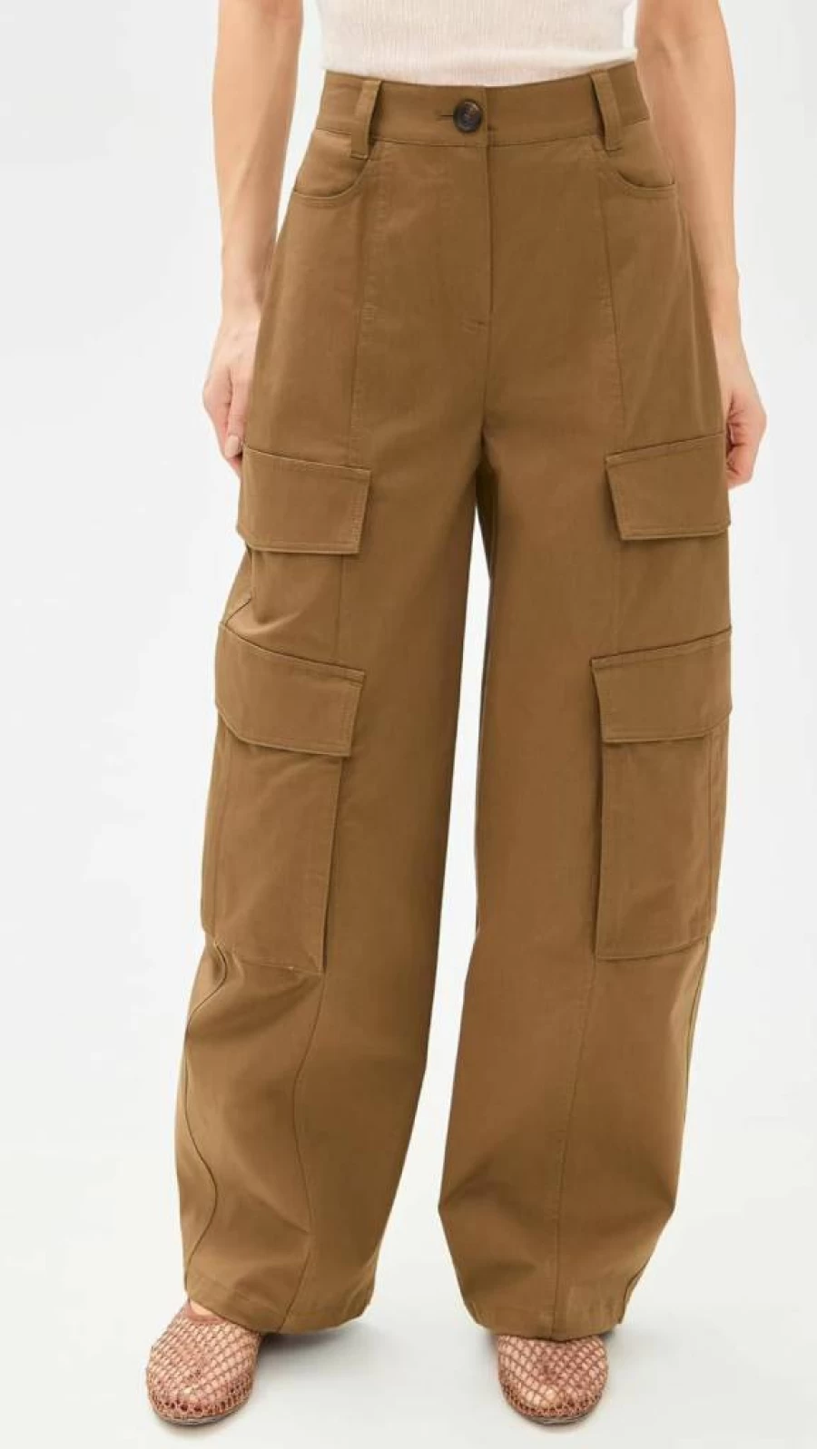 ALC Women's High-Waisted Bea Stretch Pants - Comfortable & Stylish Trousers for Everyday Wear