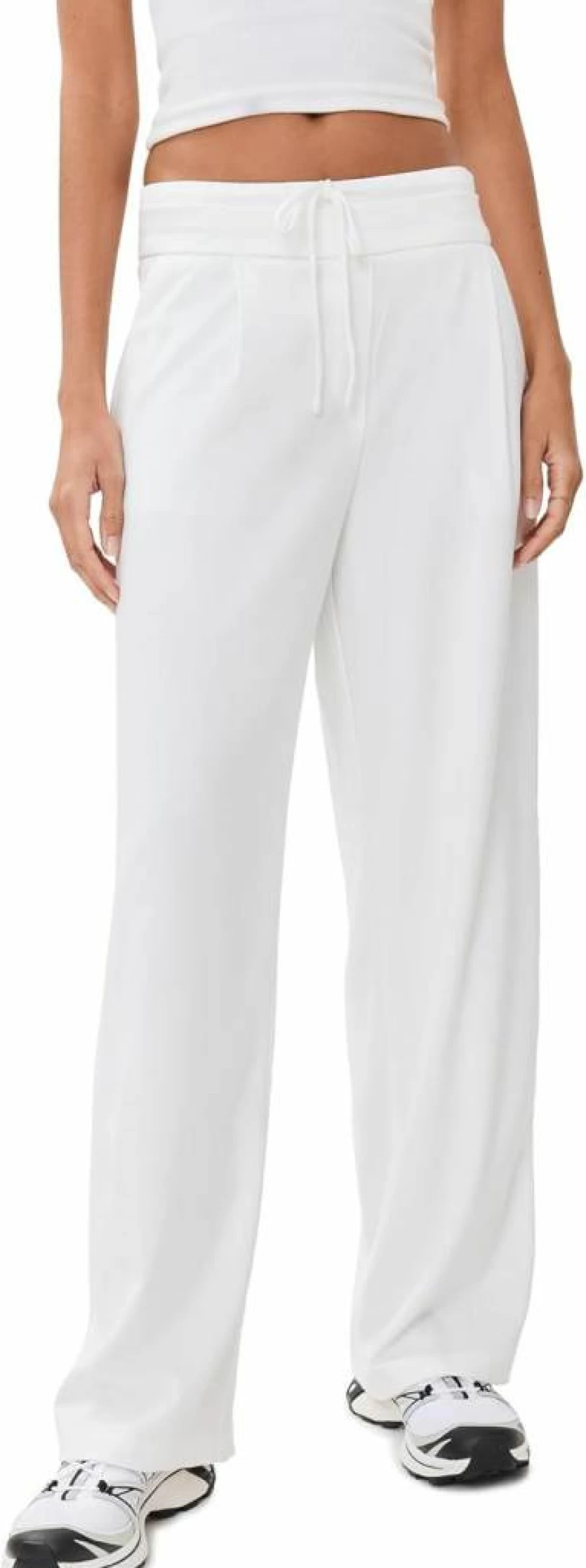 Lioness Women's Essential High-Waisted Stretch Pants - Comfortable Everyday Trousers for Casual & Work Wear