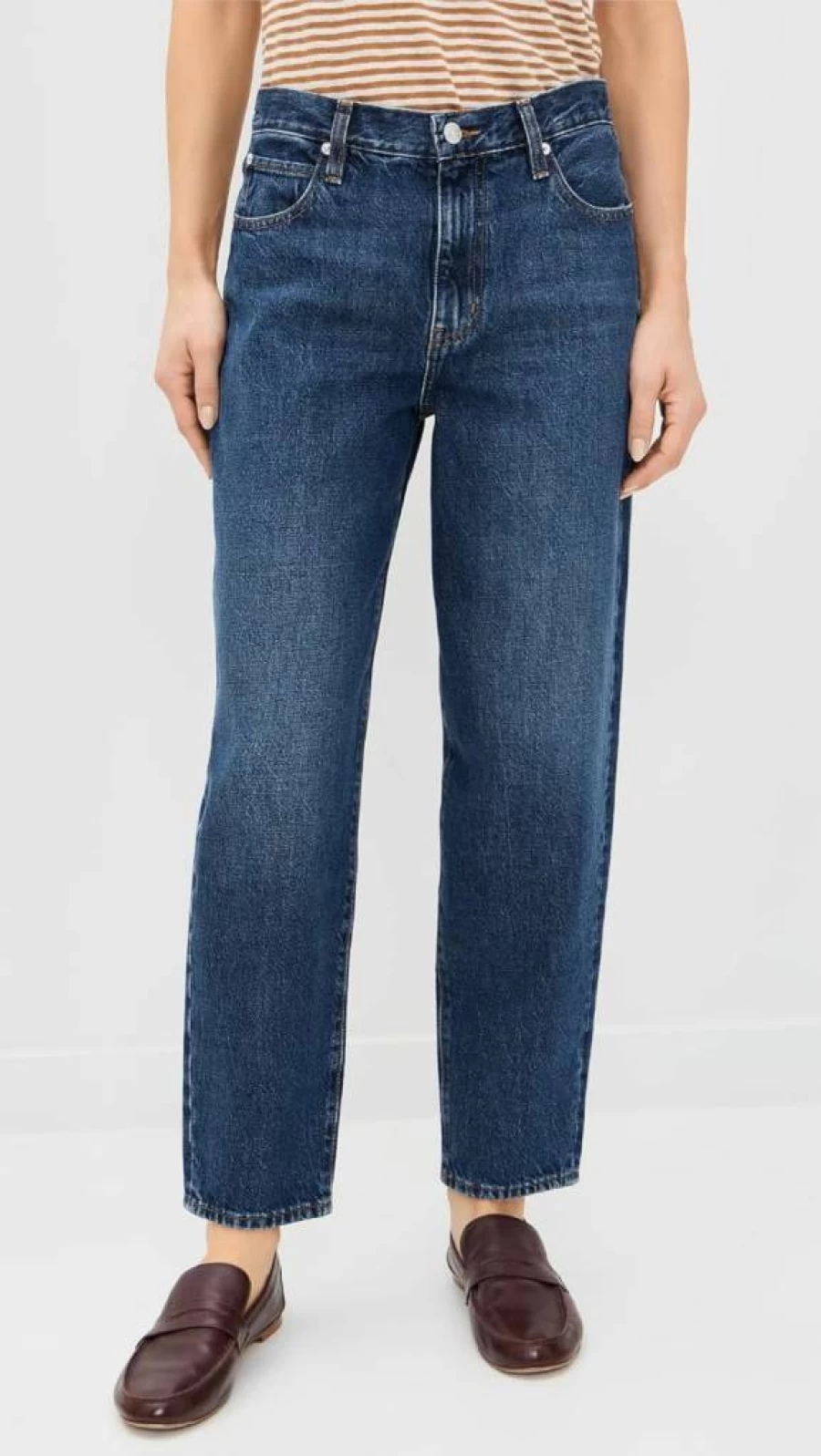 FRAME Women's The Candle High-Rise Slim Fit Jeans