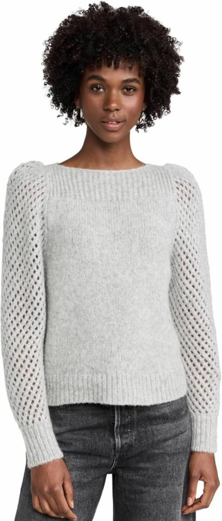 LOVESHACKFANCY Women's Rosie Pullover Sweater - Feminine Knit Top for Women