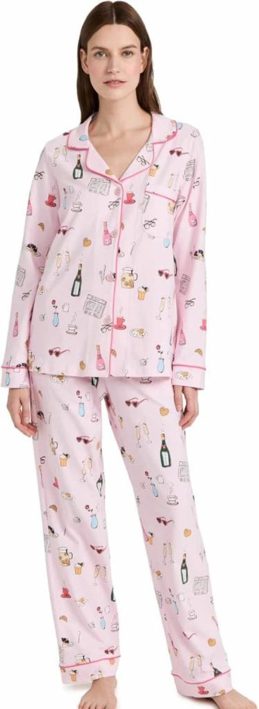 BedHead Pajamas Women's Let's Do Brunch PJ Set - Comfortable Sleepwear & Loungewear