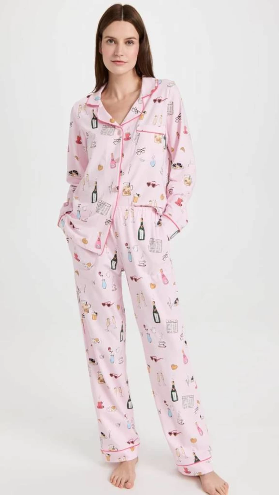 BedHead Pajamas Women's Let's Do Brunch PJ Set - Comfortable Sleepwear & Loungewear