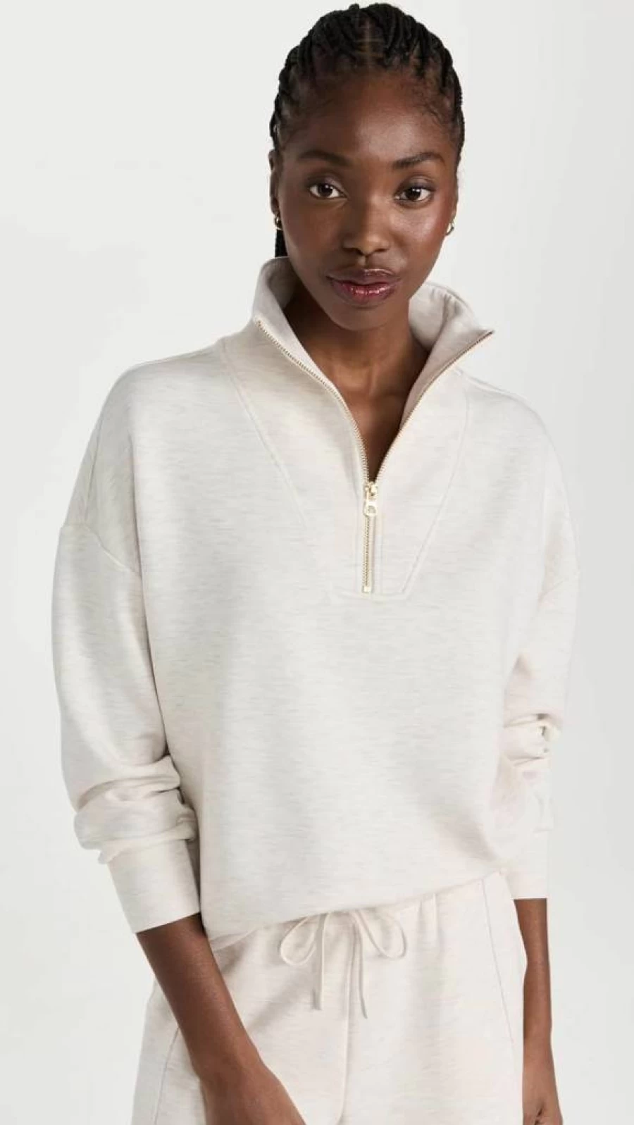 Varley Women's Hawley Half Zip Sweater - Lightweight Pullover for Casual Wear