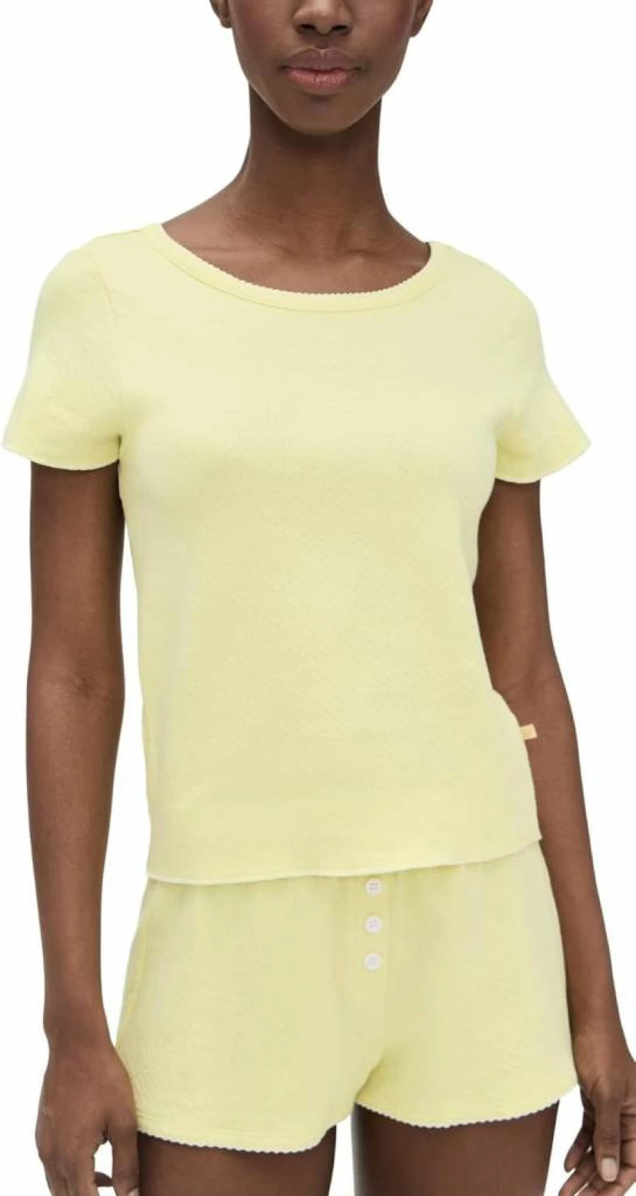 Cozyland by Morgan Lane Women's Little House of Love Baby Jean Tee - Soft Vintage Style Top