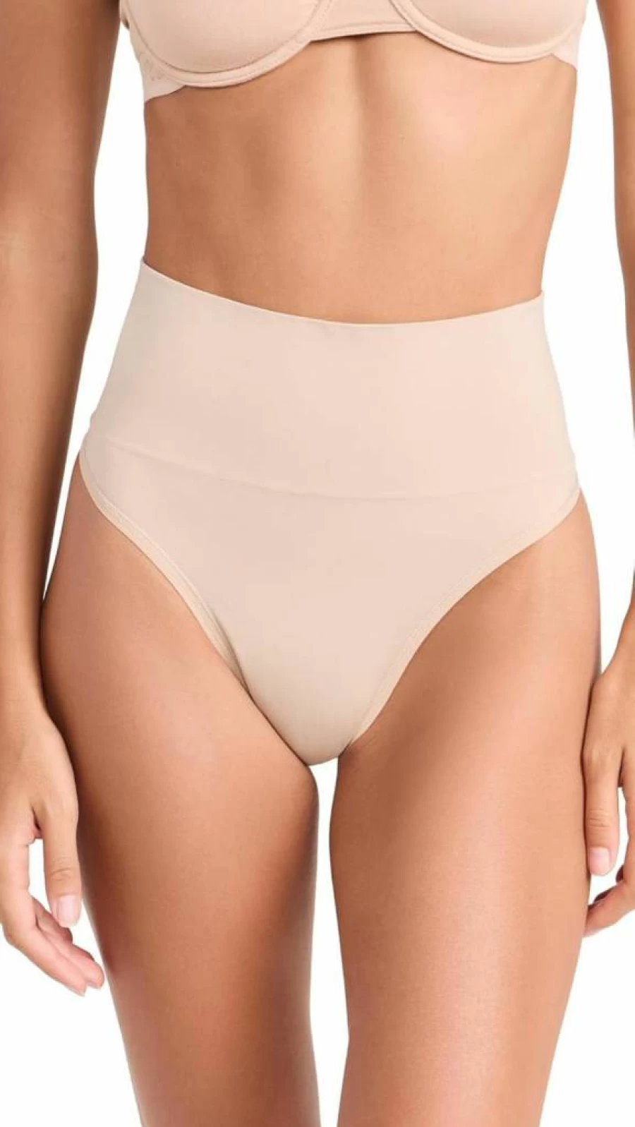 Hanky Panky Women's Hug Me Midrise Thong - Soft Comfortable Stretch Lace Underwear
