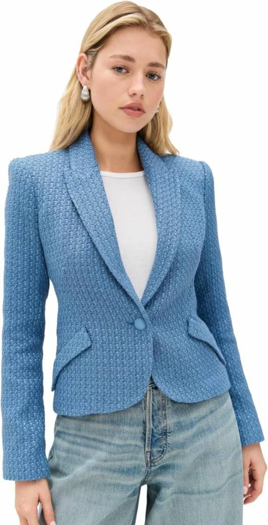 L'AGENCE Women's Jennah Blazer - Classic Tailored Jacket for Women