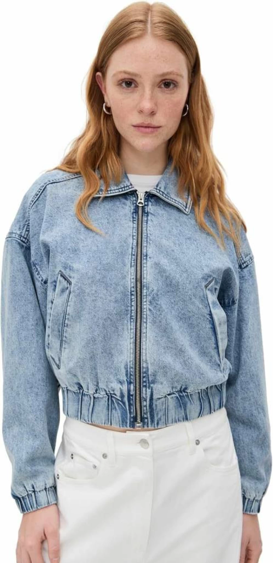 Rag & Bone Women's Lara Jacket - Lightweight Featherweight Denim Coat
