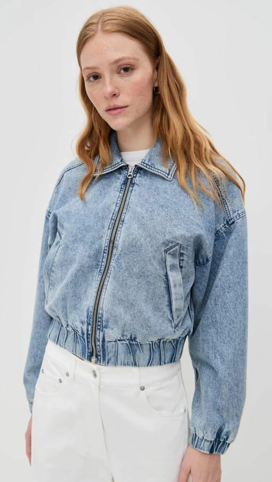 Rag & Bone Women's Lara Jacket - Lightweight Featherweight Denim Coat