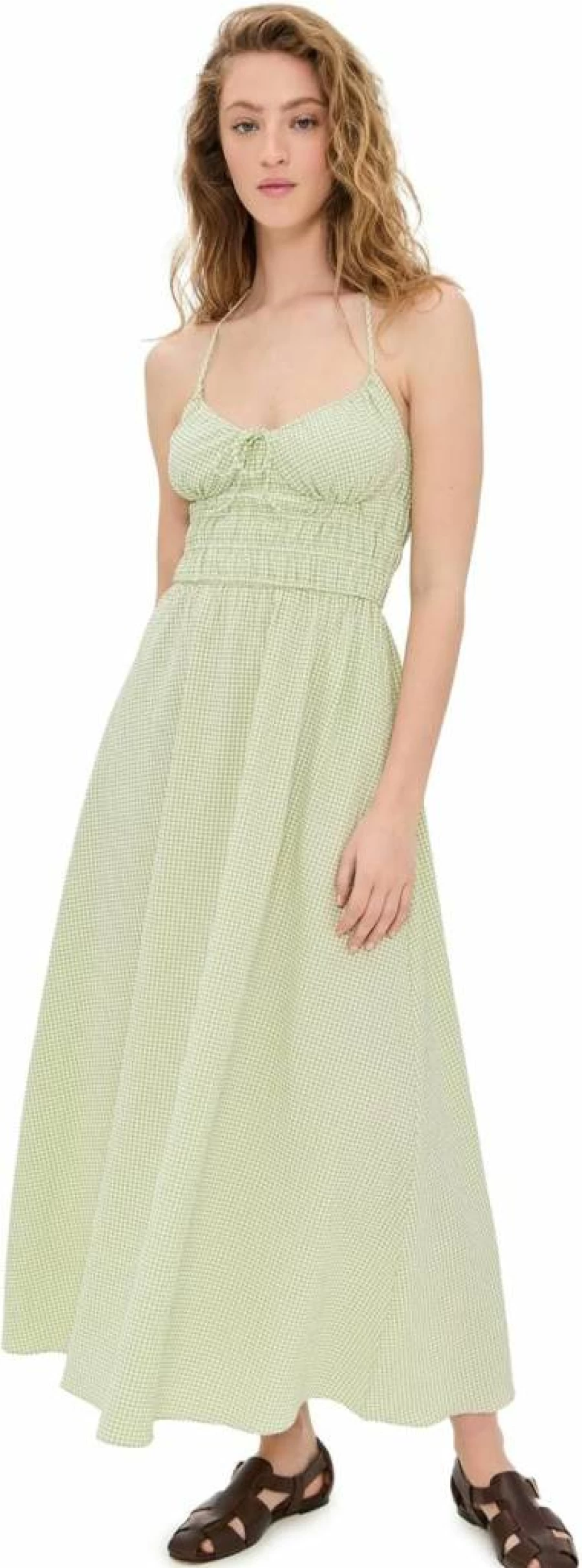 Solid & Striped Women's Checkered Gingham Dress - Classic Striped & Check Pattern Summer Dress