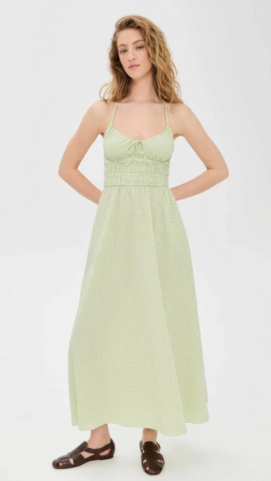Solid & Striped Women's Checkered Gingham Dress - Classic Striped & Check Pattern Summer Dress