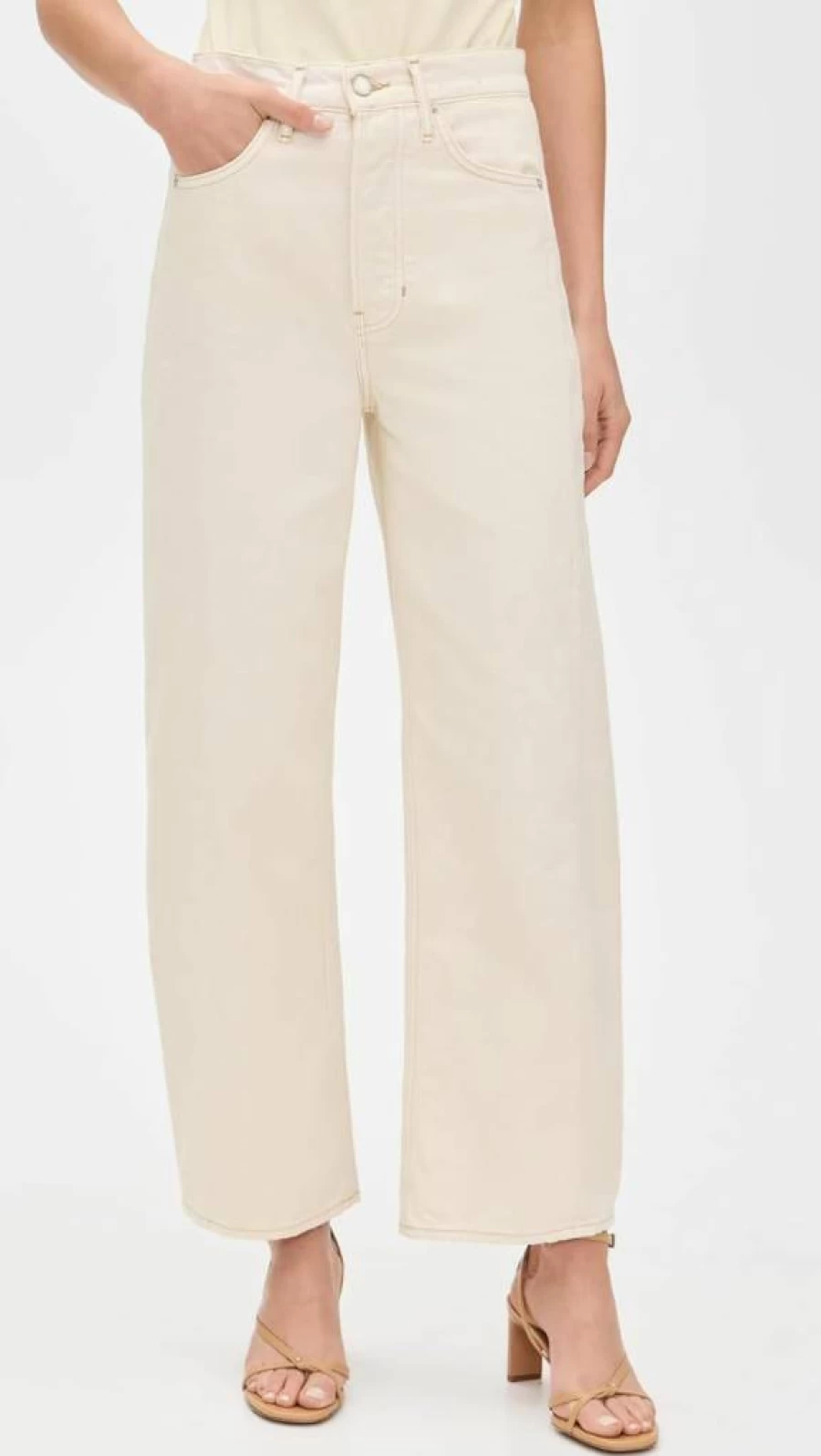 Veronica Beard Jean Women's Ryder High-Rise Saddlebag Jeans - Stretch Denim Skinny Fit