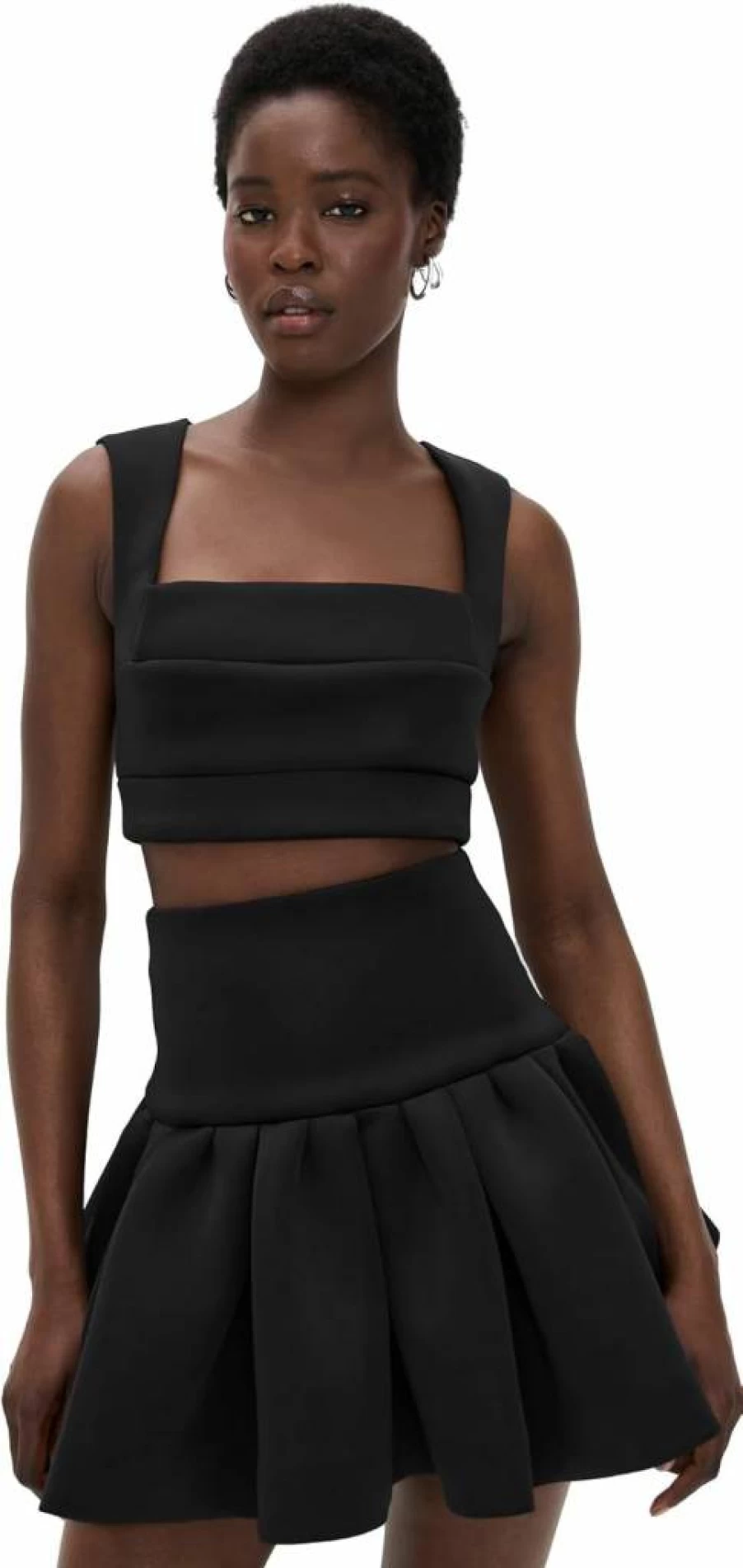 Black Halo Women's Pamina 2-Piece Mini Dress - Elegant Sleeveless Party Outfit