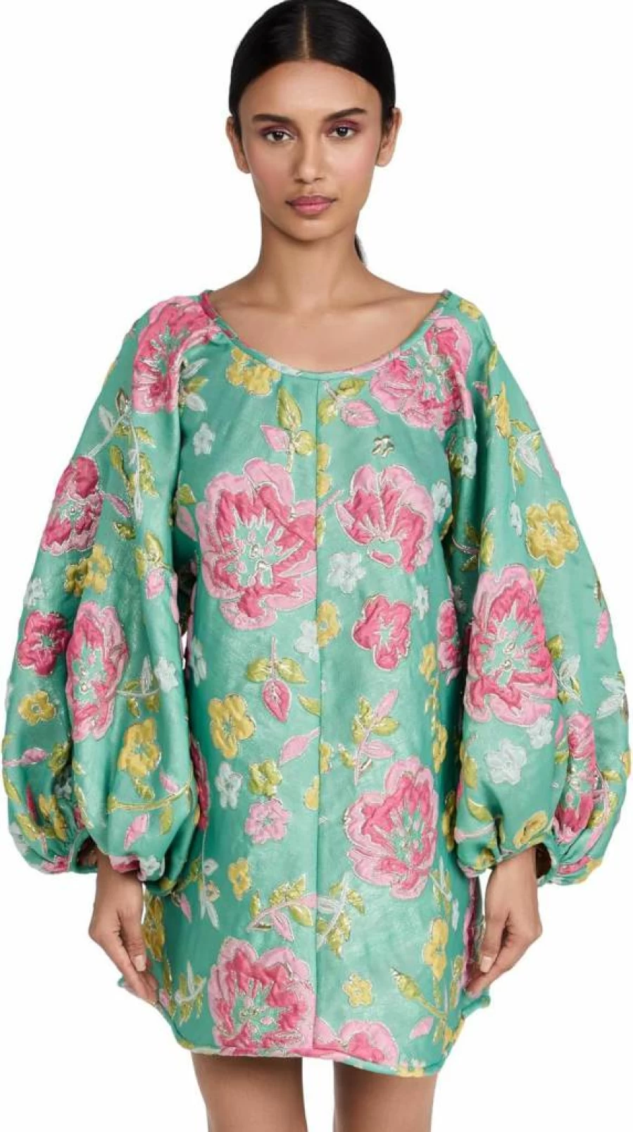 Arianne Elmy Women's Green Good Luck Dress - Elegant & Stylish Lucky Charm Outfit