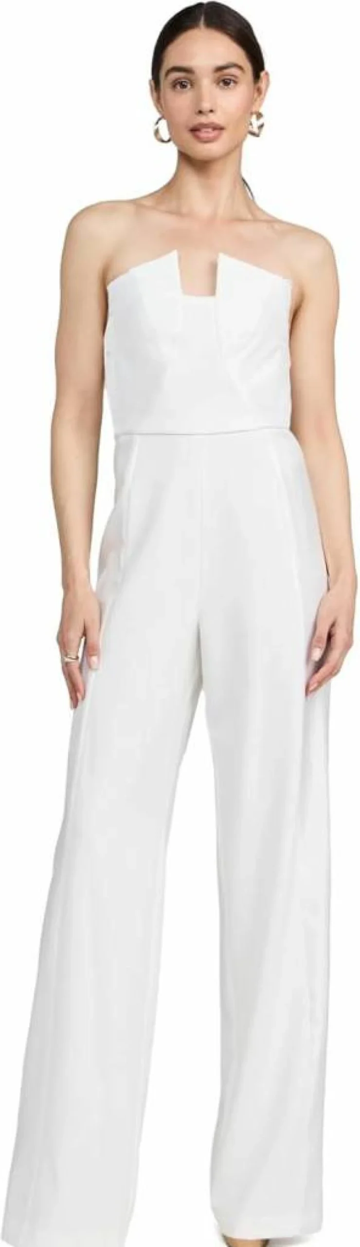 Black Halo Women's Lena Jumpsuit - Elegant One-Piece Romper for Women
