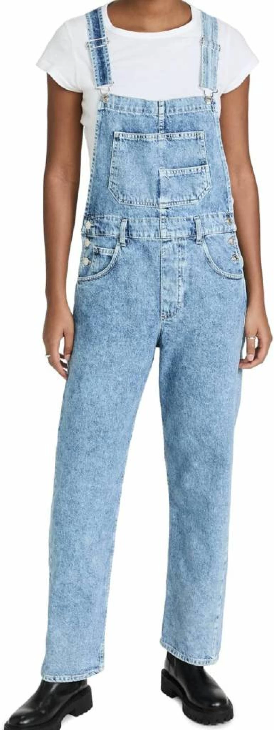 Free Women's Ziggy Denim Overalls by Free People - Stylish & Comfortable Jumpsuit