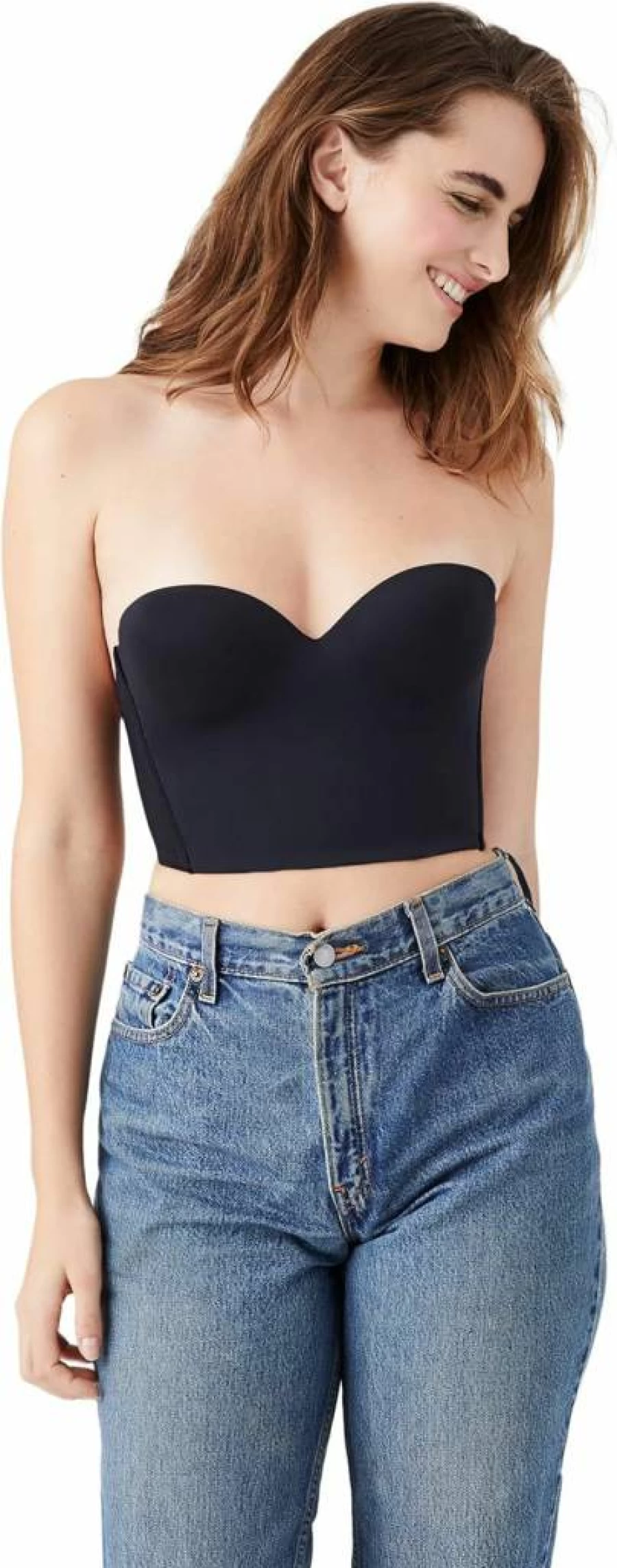 B.Tempt'd Women's Future Foundation Backless Strapless Bra - Wireless Comfort Lift Support
