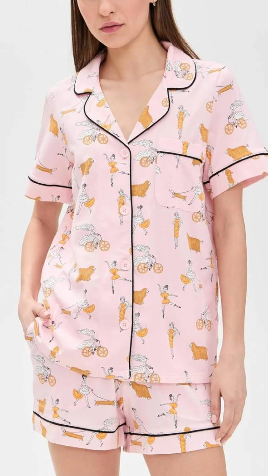 BedHead Pajamas Women's Cotton Shorty Pajama Set - Classic Jersey Knit Sleepwear