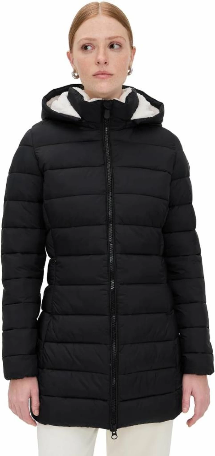Save The Duck Joanne Women's Eco-Friendly Winter Coat – Lightweight Waterproof Parka with Hood
