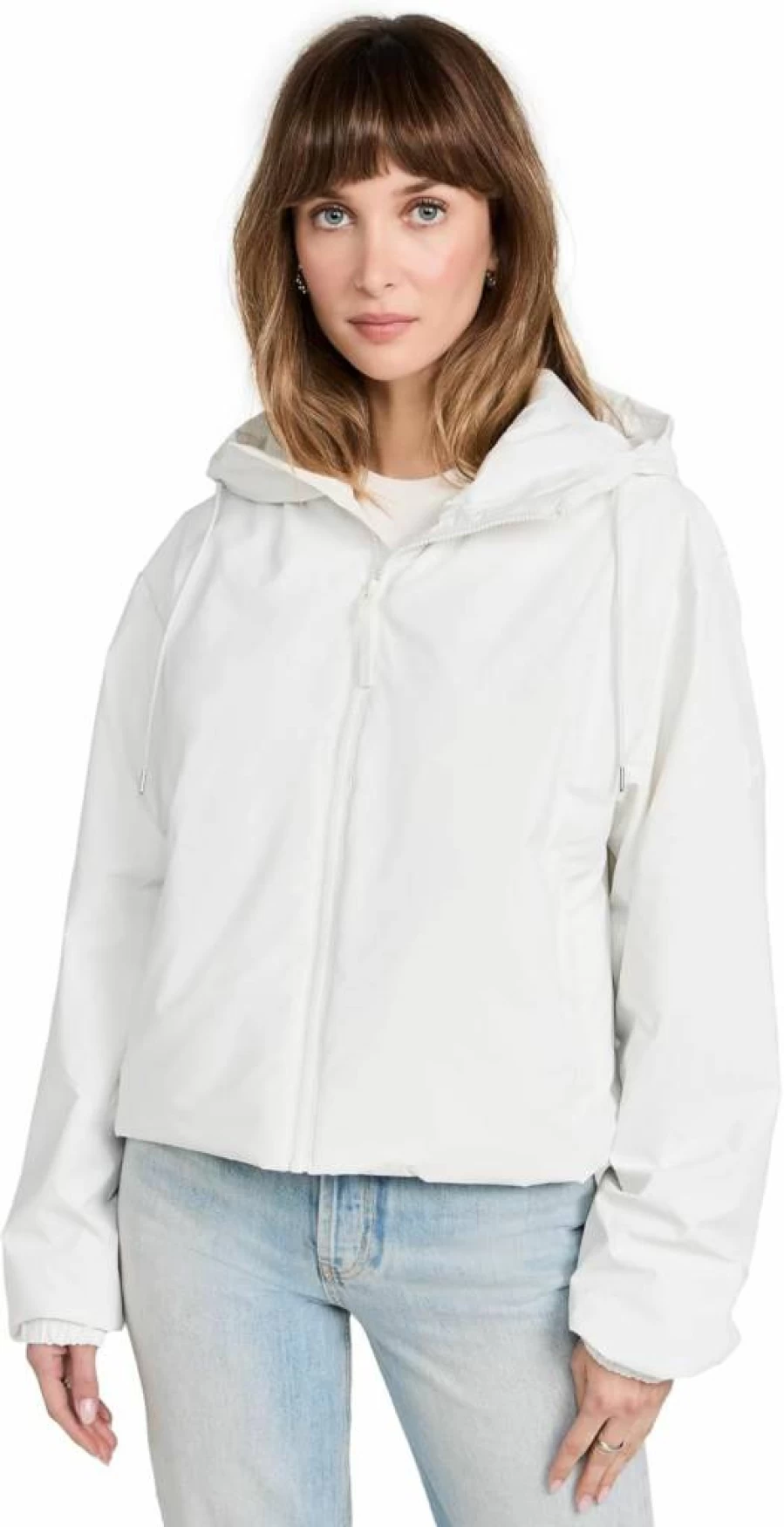 RAINS Women's Lohja Waterproof Short Jacket - Lightweight Raincoat for Women