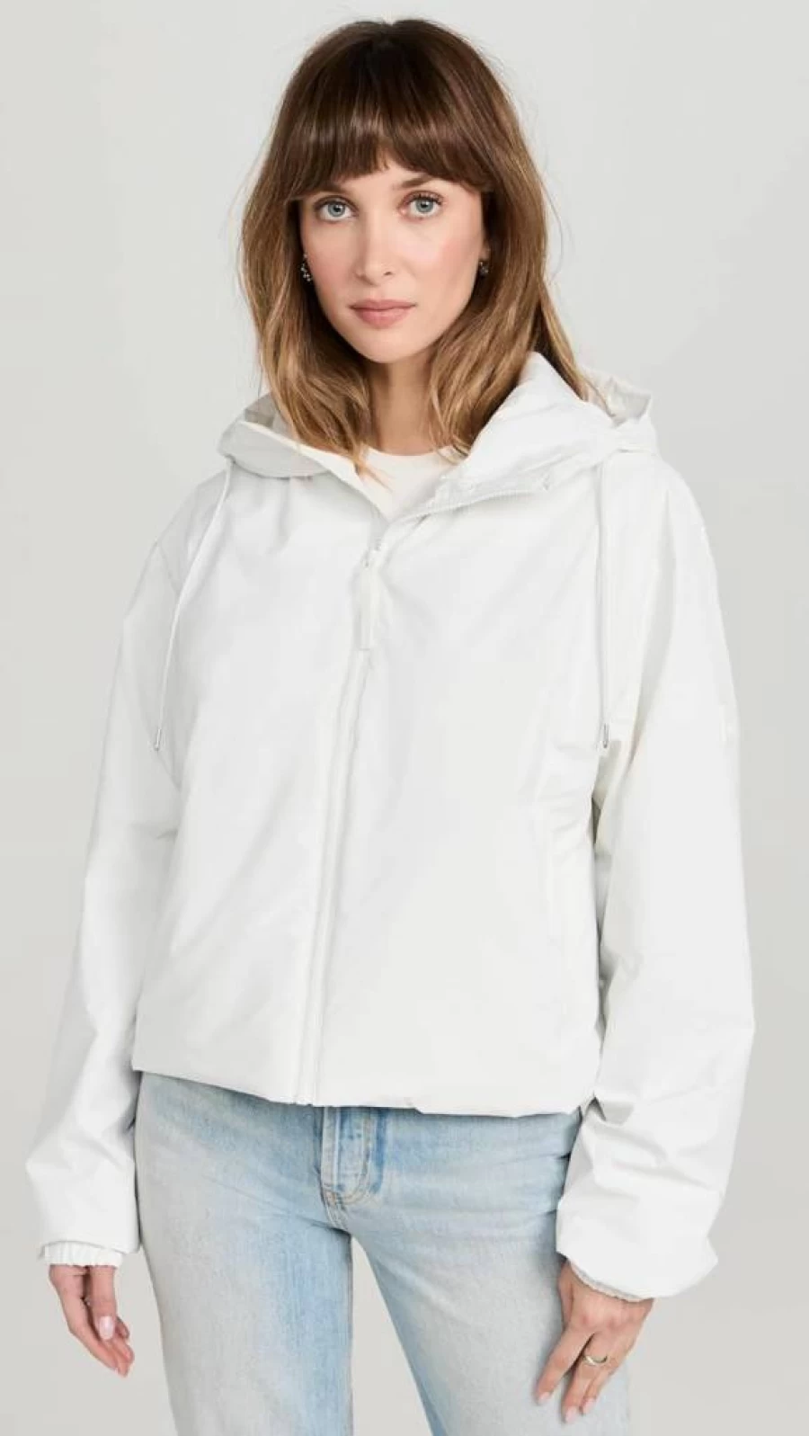 RAINS Women's Lohja Waterproof Short Jacket - Lightweight Raincoat for Women
