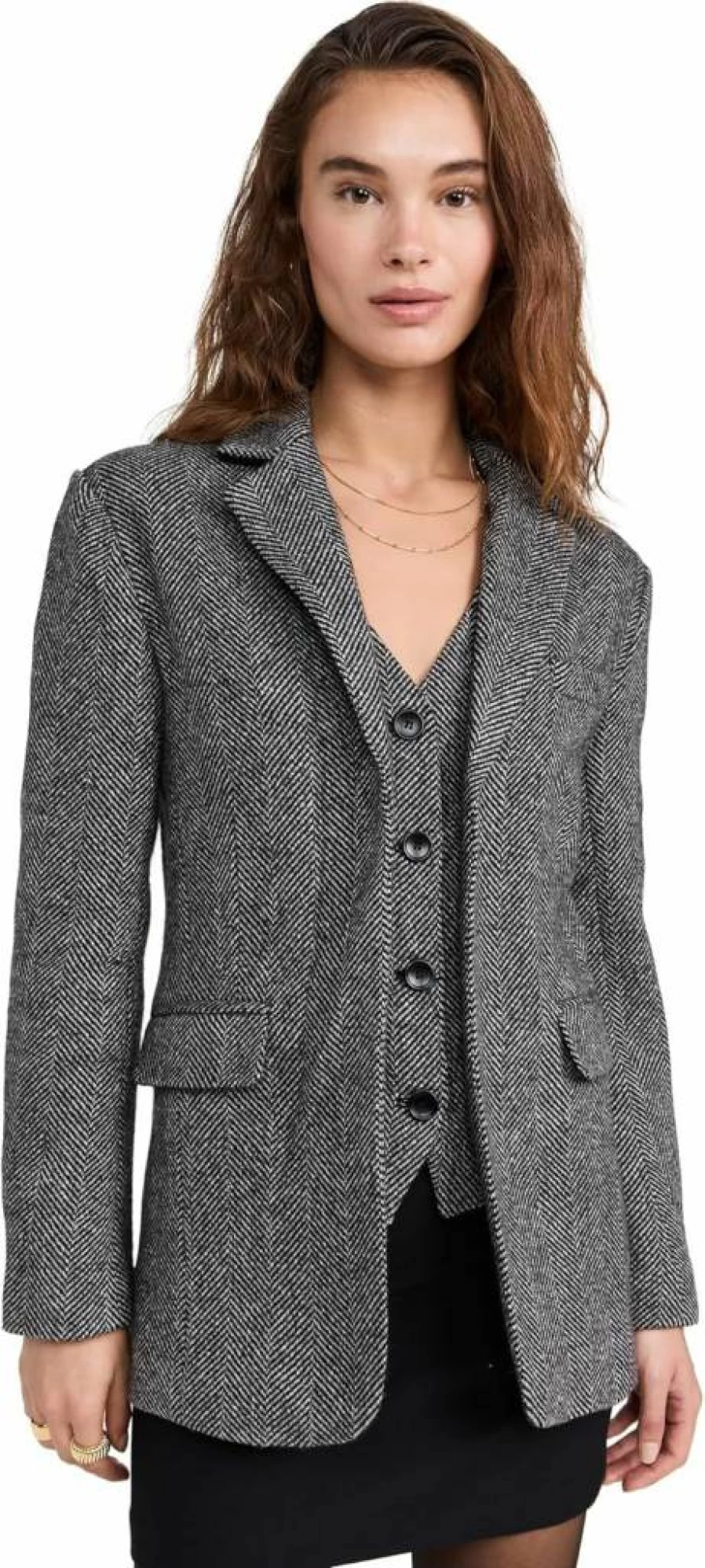 Line & Dot Women's Kai Jacket - Stylish Casual Outerwear Coat for Women