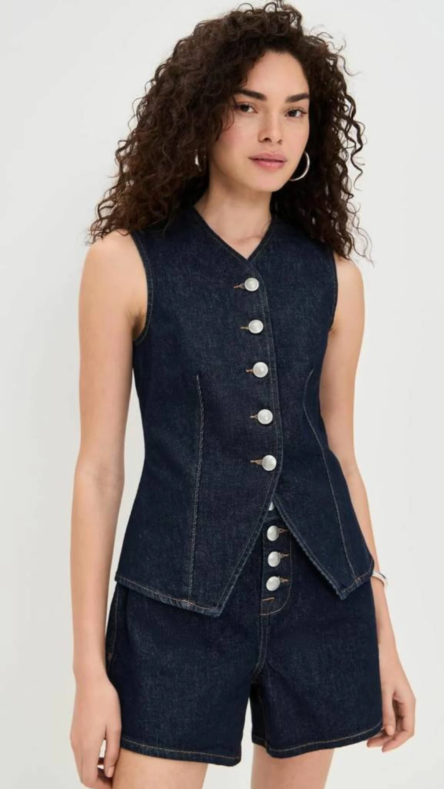 7 For All Mankind Women's Casual Comfortable Stylish Lady Vest