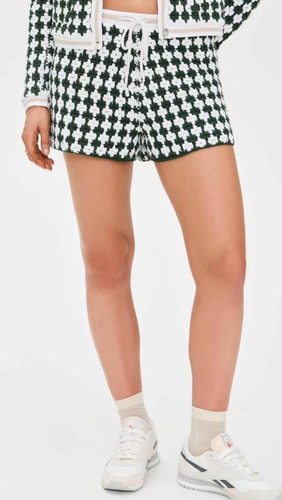 The Upside Women's Portobello Malik Crochet Shorts - Boho Chic Summer Style