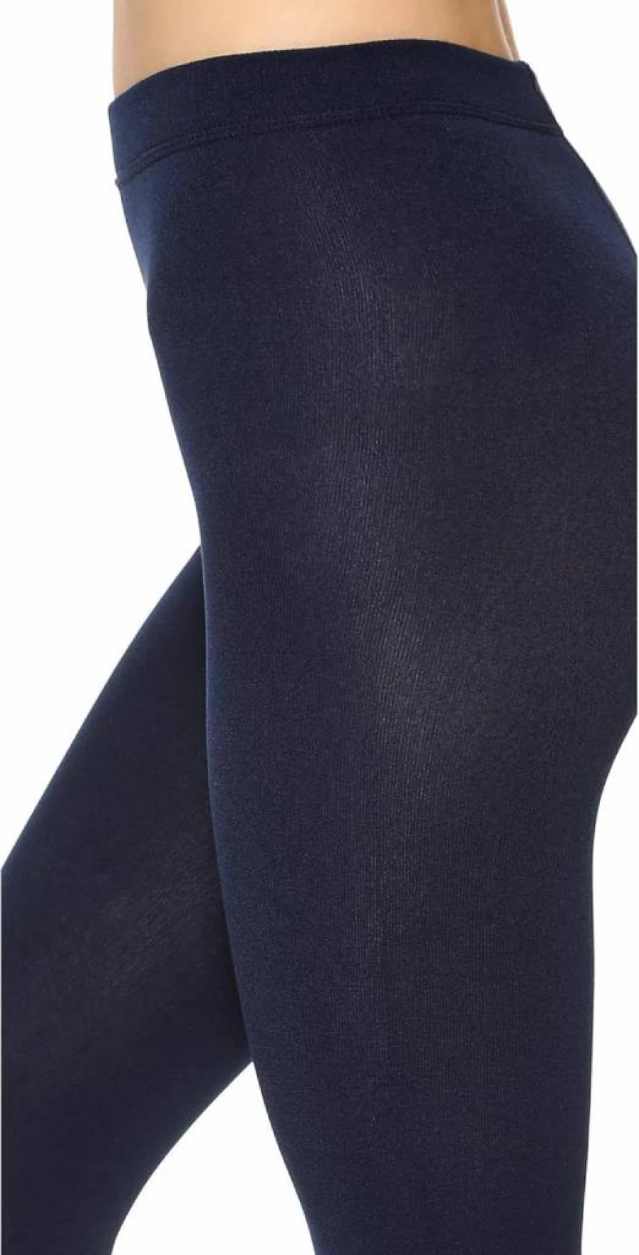 Plush Women's Fleece-Lined Thermal Tights - Soft Winter Leggings for Warmth & Comfort