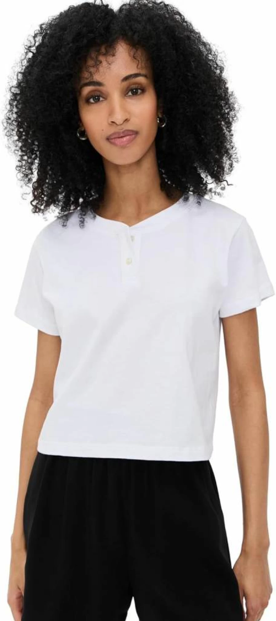 Leset Women's Margo Henley Top - Comfortable Casual Shirt for Everyday Wear
