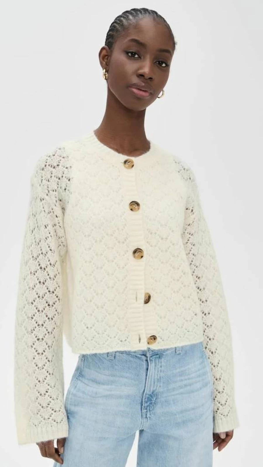 Malene Birger Women's Cierrou Knit Cardigan - Elegant Casual Open Front Sweater
