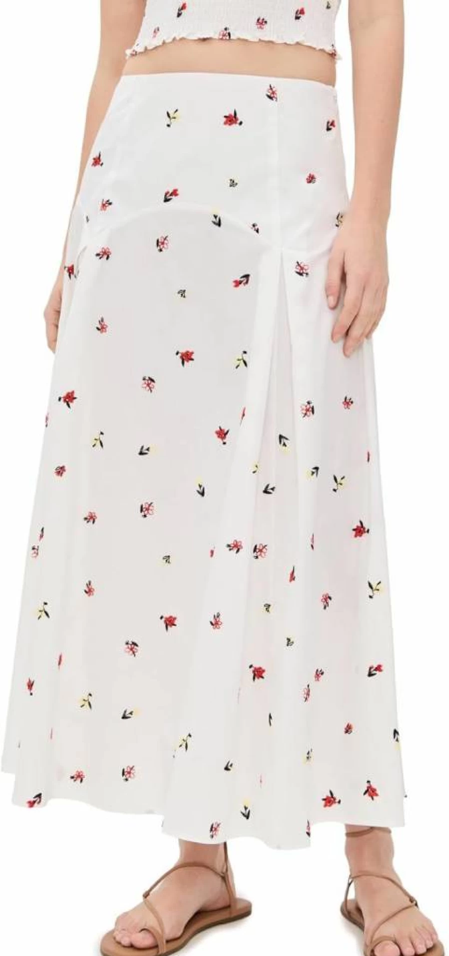 Solid & Striped Women's Gael Skirt - Classic Striped Midi Skirt for Women