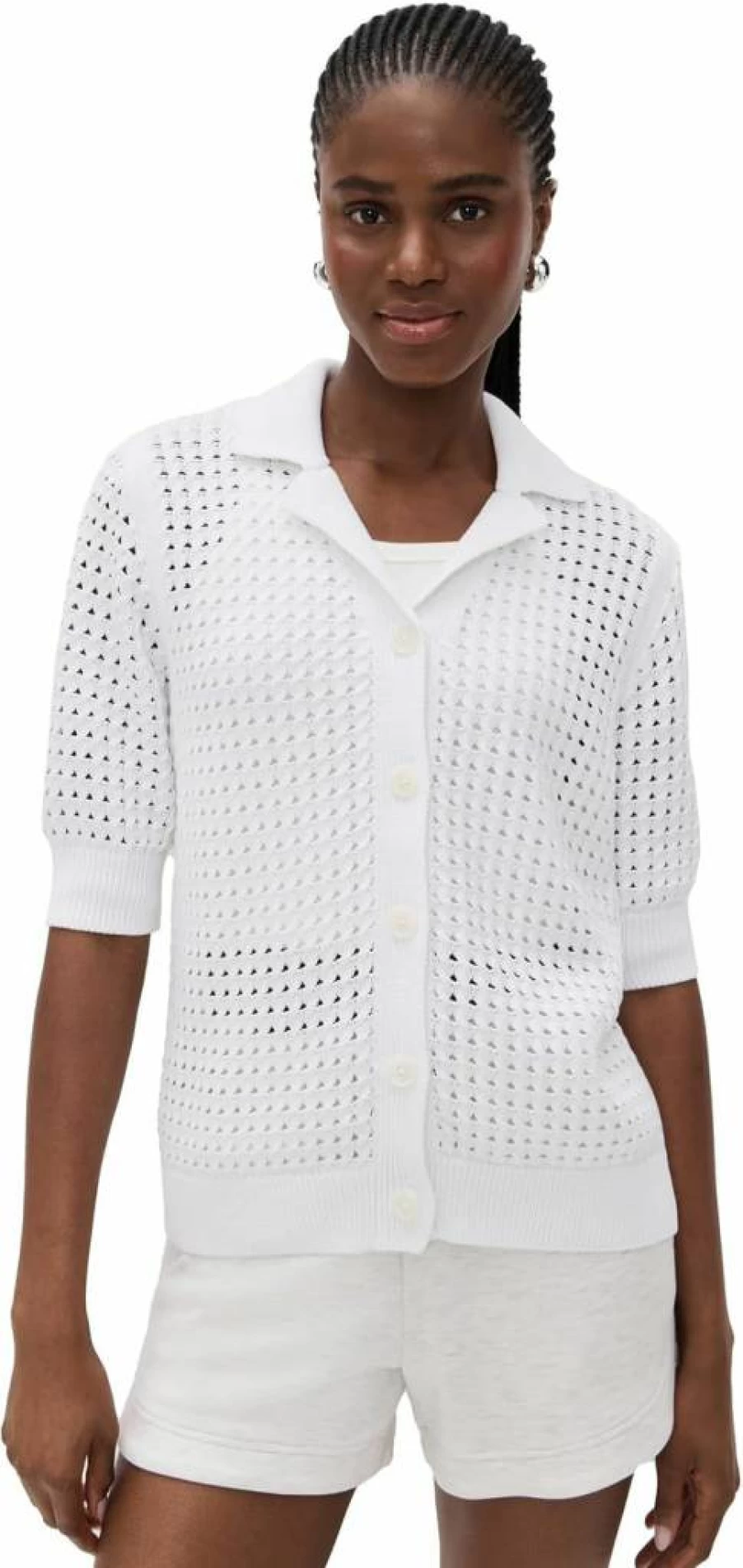 Varley Ellie Women's Knit Shirt - Comfortable & Stylish Casual Top