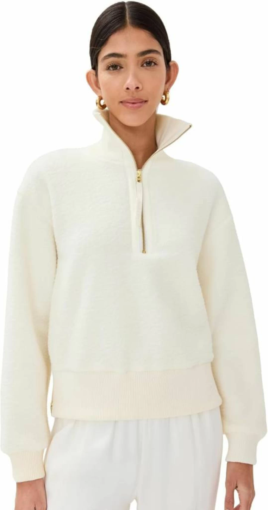 Varley Women's Roselle Half-Zip Fleece Pullover - Soft & Stylish Winter Top