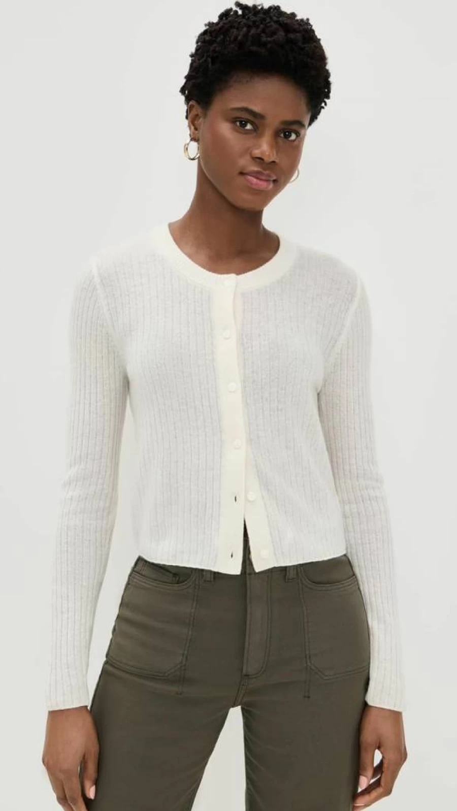 PAIGE Women's Acqua Cashmere Sweater Cardigan - Soft Luxurious Knitwear for Women