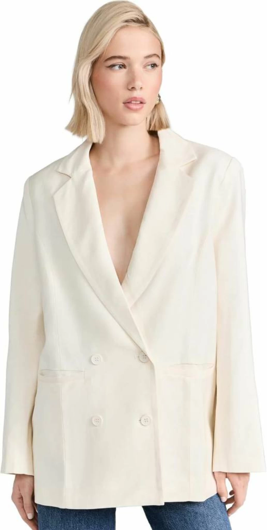 Lioness Women's La Quinta Blazer - Stylish Women's Jacket for Office & Casual Wear