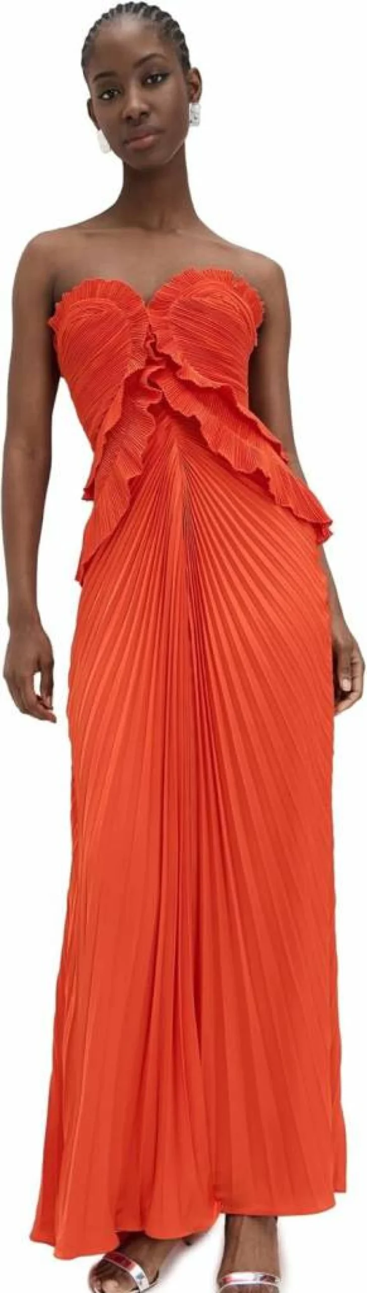 AMUR Women's Isabella Sweetheart Neck Gown - Elegant Evening Dress for Special Occasions