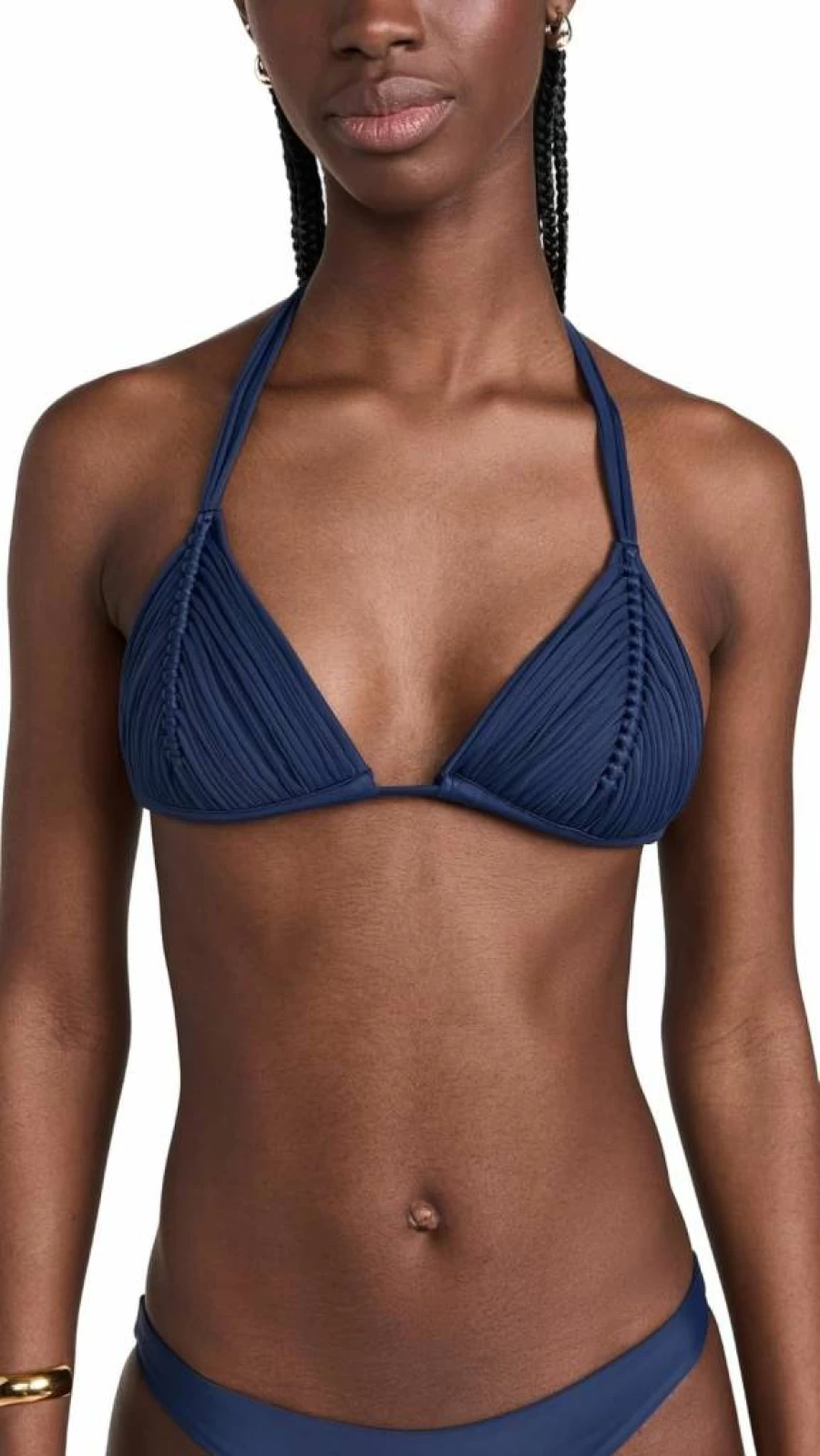 PQ Swim Women's Isla Triangle Bikini Top - Sexy Summer Swimwear for Women