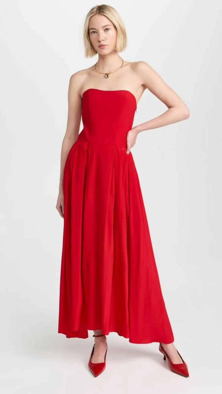 Azeeza Women's Ezra Dress - Elegant Flowy Boho Maxi Dress for Casual and Special Occasions