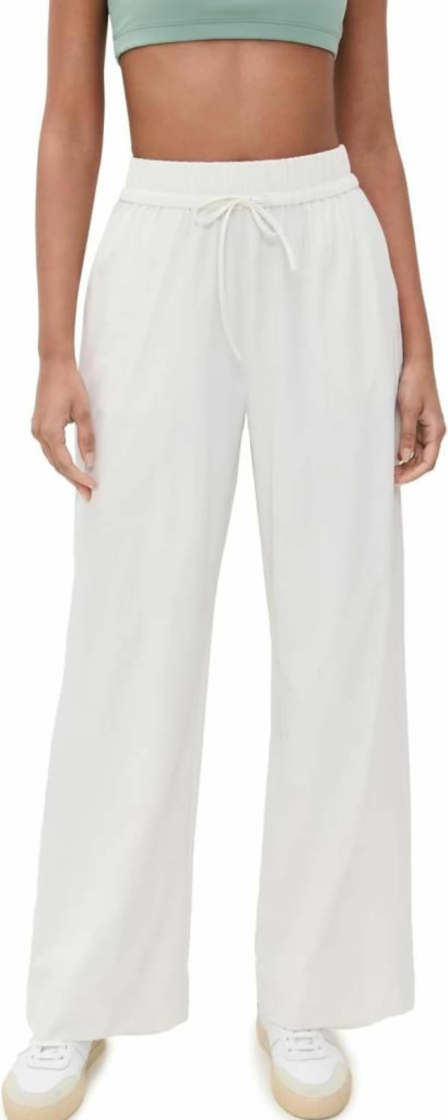 Sweaty Betty Women's Wide Leg Summer Pants - Breathable High Waist City Travel Trousers