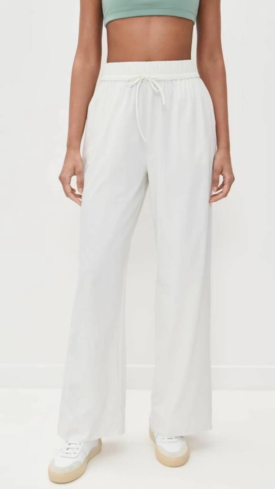 Sweaty Betty Women's Wide Leg Summer Pants - Breathable High Waist City Travel Trousers