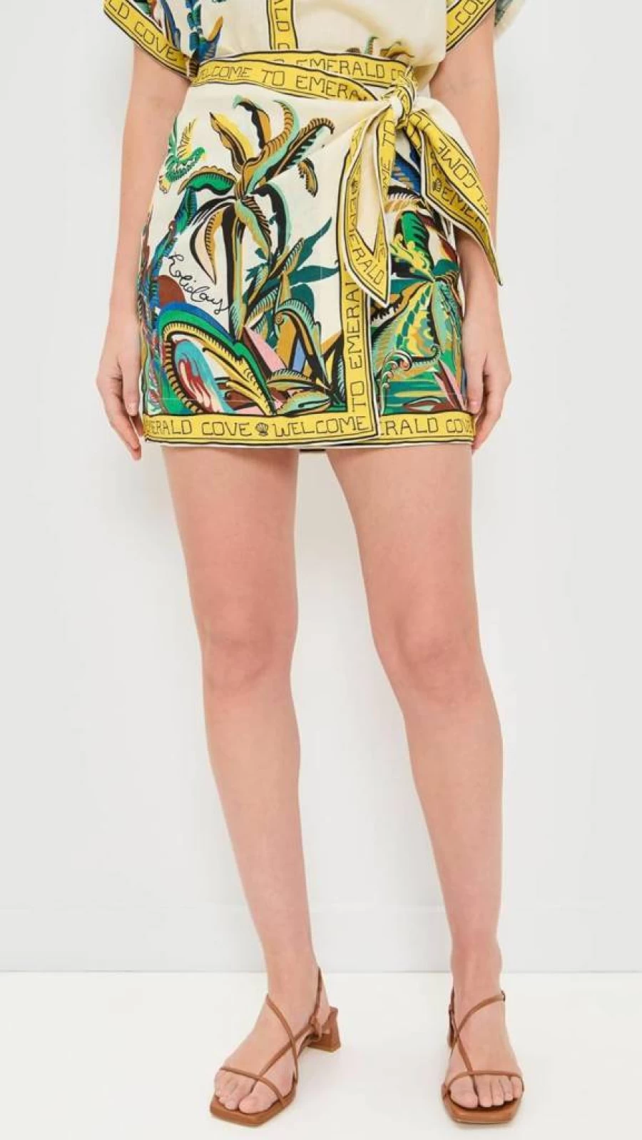 Alemais Women's Day Dream Sarong Skirt - Boho Beach Wrap Skirt for Women