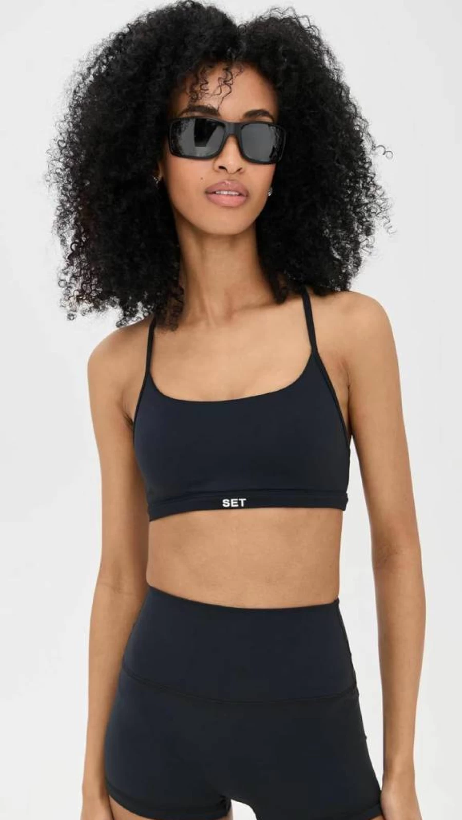 SET Active Women's Airluxe Breathe Y-Back Sports Bra - Comfortable & Supportive Workout Top