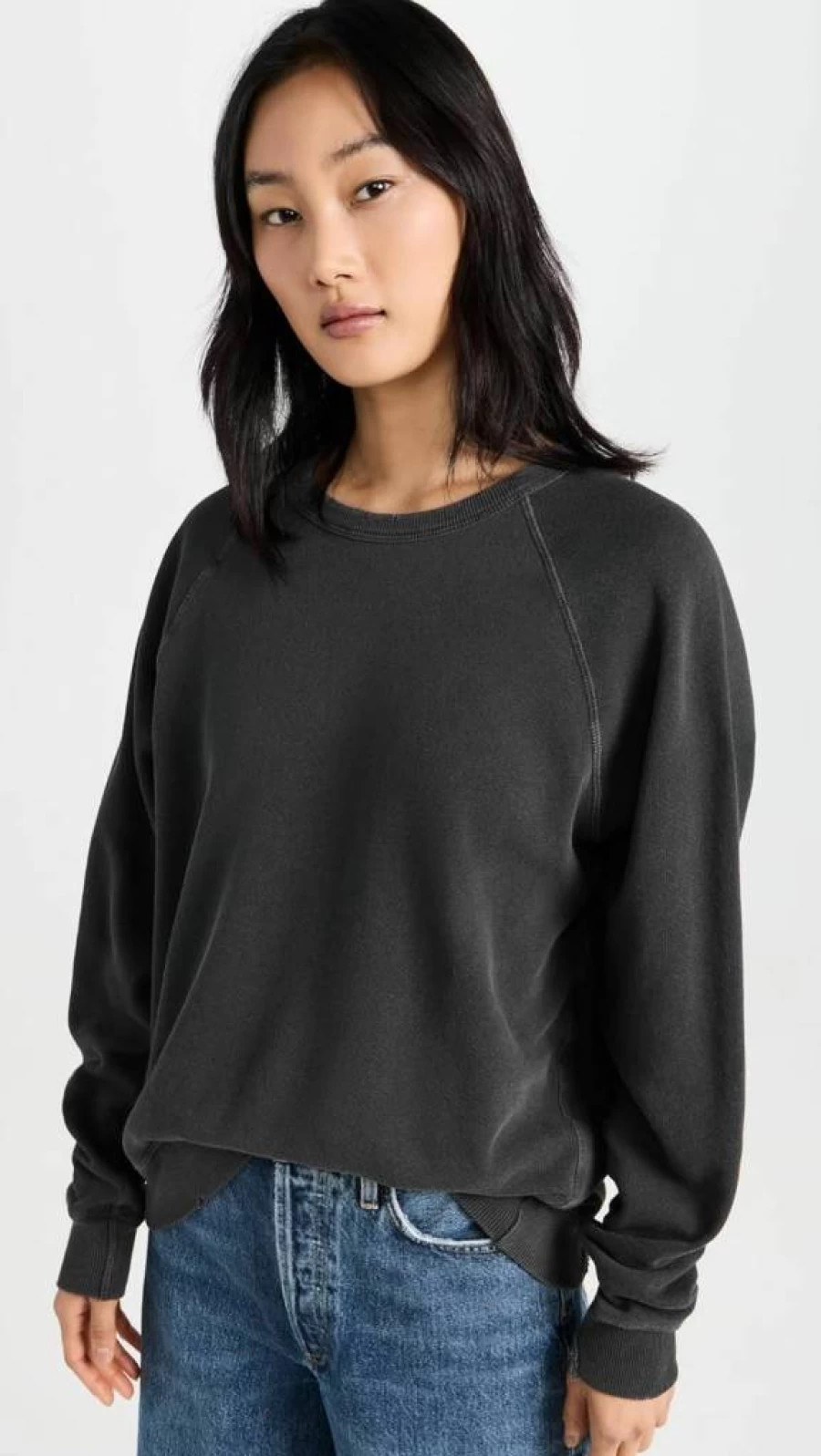 THE GREAT Women's College Sweatshirt - Comfortable Casual Pullover Hoodie